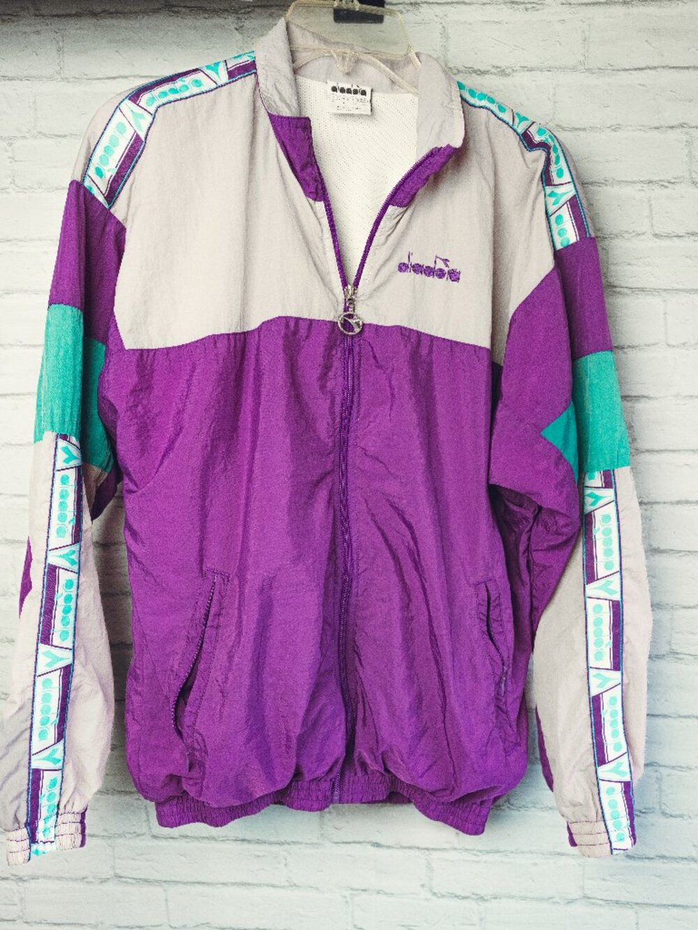 Vintage 90’s Diadora Athletic Track Jacket